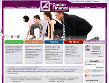 Tablet Screenshot of doctorfinance.ro